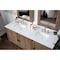 James Martin Vanities Portland 72in Double Vanity Whitewashed Walnut w/ 3 CM Carrara Marble Top 620-V72-WW-3CAR - alternate 6